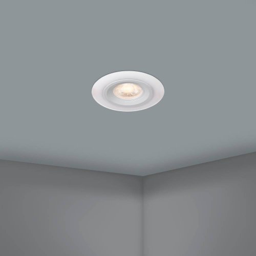 Светильник точечный LED Calonge 900912 Eglo белый 1 лампа, основание белое в стиле современный круглый фото 6