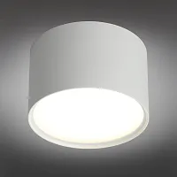 Светильник накладной LED Salentino OML-100909-06 Omnilux белый 1 лампа, основание белое в стиле хай-тек круглый