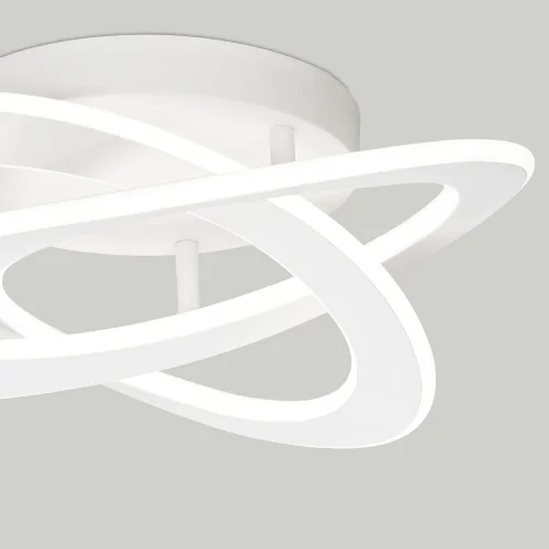 Светильник потолочный LED Himalaya 7152 Mantra белый 1 лампа, основание белое в стиле современный хай-тек кольца фото 3