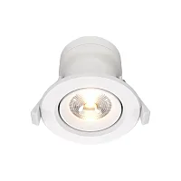 Светильник точечный LED Phill DL013-6-L9W Maytoni белый 1 лампа, основание белое в стиле модерн 