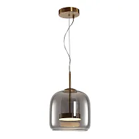 Светильник подвесной LED Padova A2404SP-23SM Arte Lamp серый 1 лампа, основание латунь в стиле модерн хай-тек 