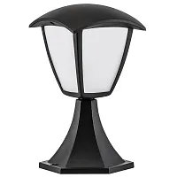 Парковый светильник LED Lampione 375970 Lightstar уличный IP54 чёрный 1 лампа, плафон белый в стиле современный LED