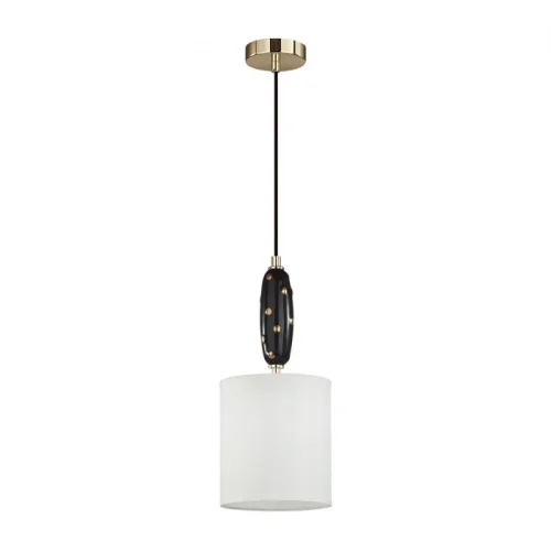 Светильник подвесной Pollen 5424/1 Odeon Light  1 лампа, основание золотое чёрное в стиле современный 