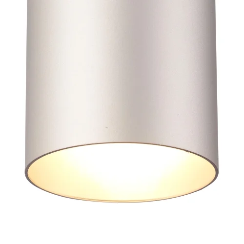 Светильник накладной ARUBA 5628 Mantra серебряный 1 лампа, основание серебряное в стиле минимализм современный круглый фото 3