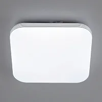 Светильник потолочный LED Симпла CL714K240V Citilux белый 1 лампа, основание белое в стиле модерн квадраты
