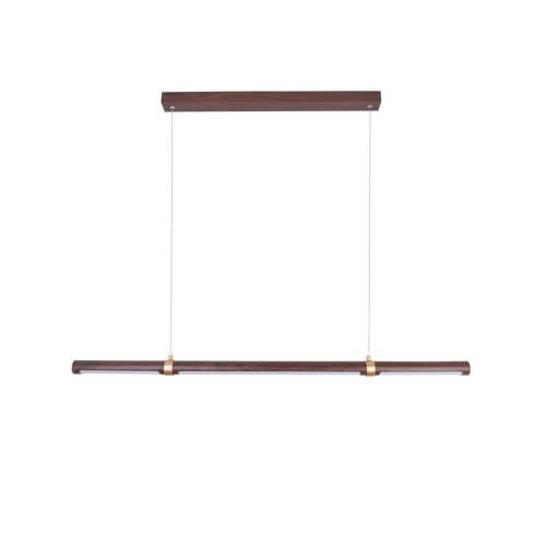 Светильник подвесной LED Cuero 4111-1P Favourite коричневый 1 лампа, основание коричневое в стиле кантри  фото 6