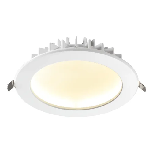 Светильник точечный LED Gesso 358807 Novotech белый 1 лампа, основание белое в стиле современный  фото 3