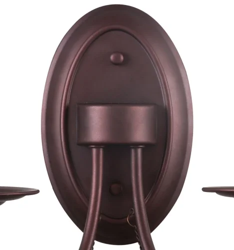 Бра Plini 2590-2W F-promo без плафона на 2 лампы, основание коричневое в стиле замковый  фото 3