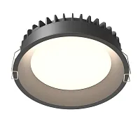 Светильник точечный LED Okno DL055-24W3-4-6K-B Maytoni чёрный 1 лампа, основание чёрное в стиле современный 