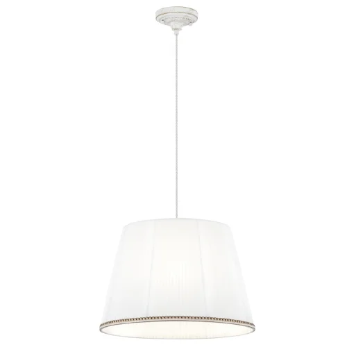 Светильник подвесной Вена CL402020 Citilux белый 1 лампа, основание патина белое в стиле классический прованс  фото 2