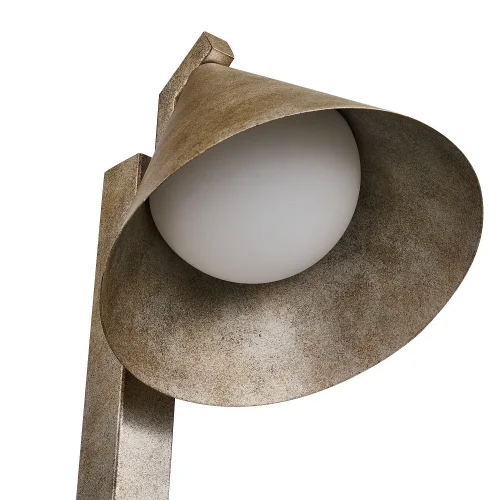 Парковый светильинк Phillo 4132-1F Favourite уличный IP44 античный серебро 1 лампа, плафон античный серебро в стиле современный E27 фото 5