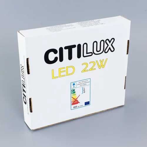 Светильник точечный LED Омега CLD50K222 Citilux белый 1 лампа, основание чёрное в стиле модерн  фото 6