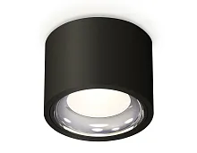 Светильник накладной Techno spot XS7511011 Ambrella light чёрный 1 лампа, основание чёрное в стиле хай-тек современный круглый