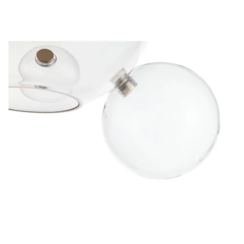 Светильник подвесной LED Bopone SL1133.203.03 ST-Luce прозрачный 3 лампы, основание белое в стиле современный шар фото 4