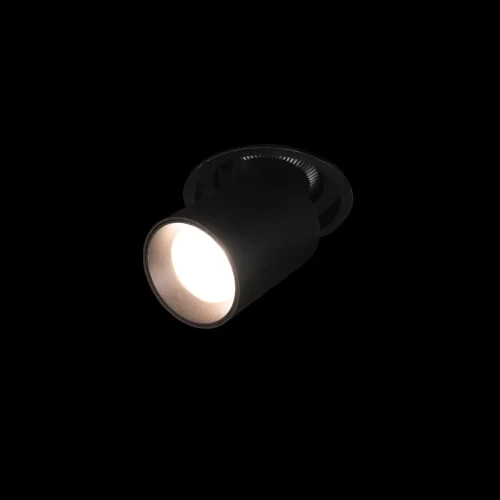 Светильник точечный LED Apex 10327/A Black LOFT IT чёрный 1 лампа, основание чёрное в стиле современный хай-тек круглый трубочки фото 2