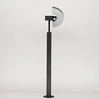 Парковый светильник LED CLU03B1 Citilux уличный IP54 чёрный 1 лампа, плафон белый в стиле современный LED