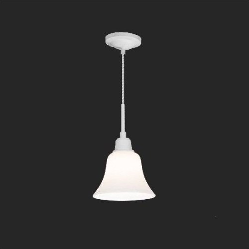 Светильник подвесной Классик CL560115 Citilux белый 1 лампа, основание коричневое в стиле кантри 
