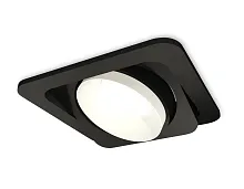 Светильник точечный Techno Spot XC XC7659020 Ambrella light чёрный 1 лампа, основание чёрное в стиле современный хай-тек квадратный