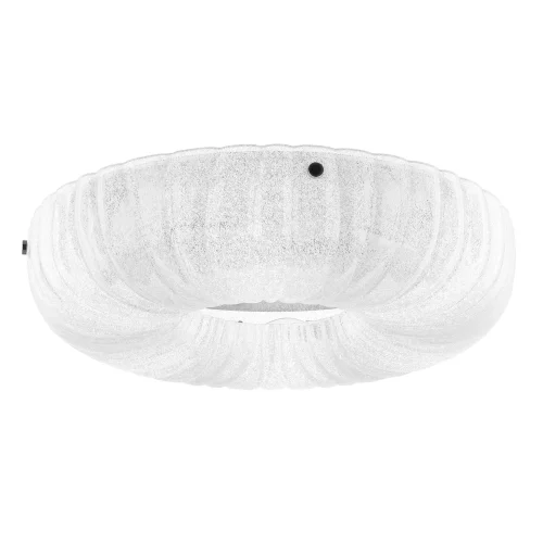 Люстра потолочная 820360 Lightstar белая прозрачная на 6 ламп, основание хром серое в стиле классический 