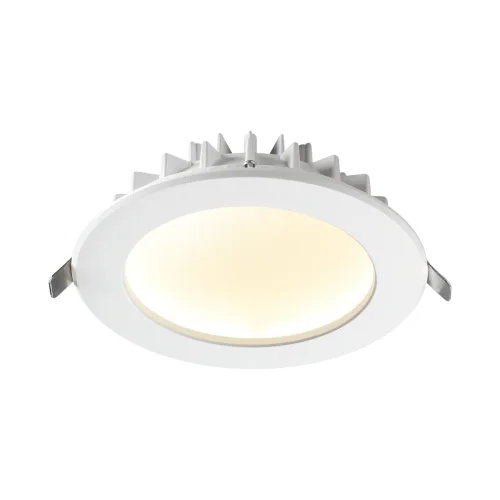 Светильник точечный LED Gesso 358806 Novotech белый 1 лампа, основание белое в стиле современный  фото 3