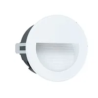 Встраиваемый светильник Aracena 99577 Eglo уличный IP65 белый 1 лампа, плафон белый в стиле современный LED