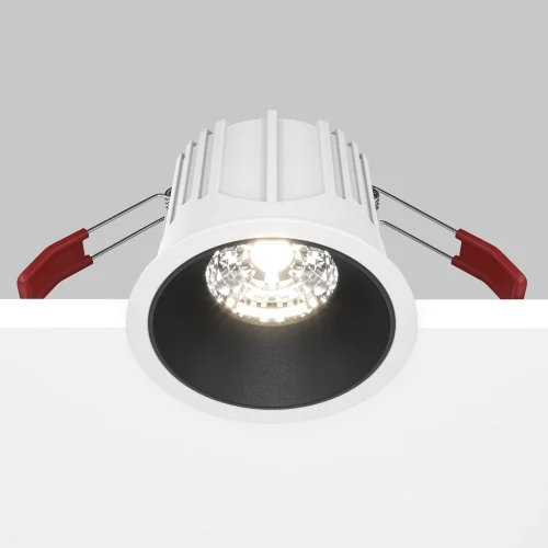Светильник точечный Alfa LED DL043-01-15W4K-D-RD-WB Maytoni белый чёрный 1 лампа, основание белое чёрное в стиле современный  фото 5