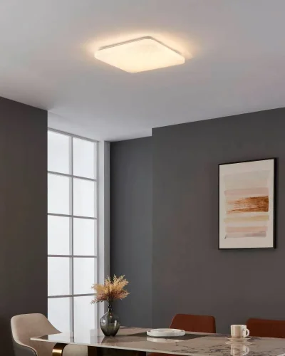 Светильник потолочный LED Rende 900613 Eglo белый 1 лампа, основание белое в стиле современный  фото 2