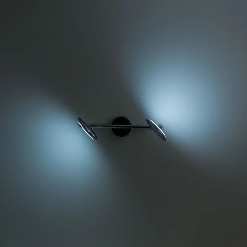 Спот с 2 лампами LED Бильбо CL553520 Citilux хром LED в стиле современный хай-тек  фото 3