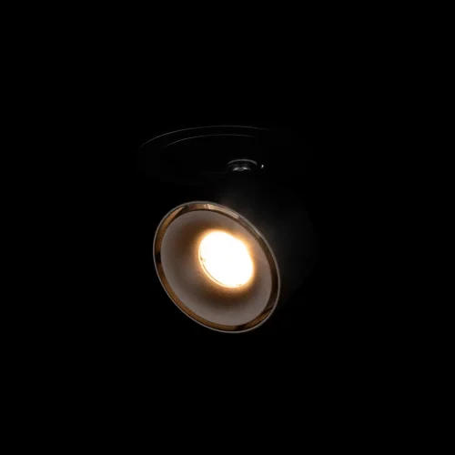 Светильник точечный LED Top 10325/A Black LOFT IT чёрный 1 лампа, основание чёрное в стиле современный хай-тек круглый фото 2