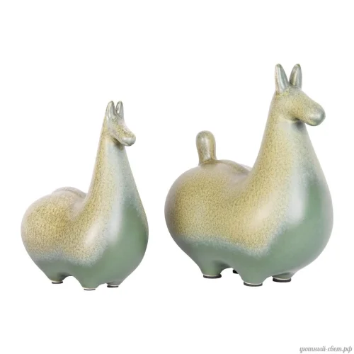 Статуэтка Horse 10283 Green LOFT IT, цвет - зеленый, материал - керамика, купить с доставкой по Москве и России.