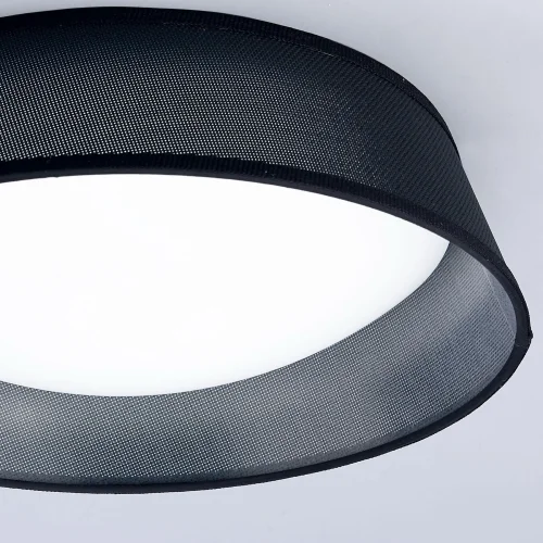 Люстра потолочная NORDICA 4965E Mantra белая чёрная на 3 лампы, основание чёрное в стиле современный  фото 4