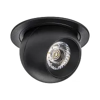 Светильник точечный LED Intero i61772 Lightstar чёрный 1 лампа, основание чёрное в стиле хай-тек современный 
