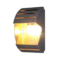 Настенный светильник Mistral 4390-NW Nowodvorski уличный IP44 серый 1 лампа, плафон прозрачный в стиле современный E27