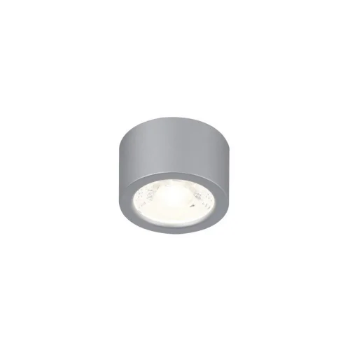 Светильник накладной LED Deorsum 2808-1U Favourite серебряный 1 лампа, основание серебряное в стиле хай-тек современный круглый
