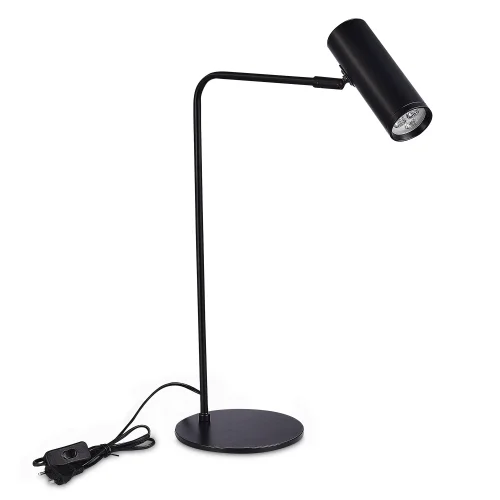Настольная лампа офисная LED Arper SL1006.404.01 ST-Luce чёрная 1 лампа, основание чёрное металл в стиле минимализм хай-тек современный для чтения фото 3