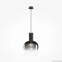 Светильник подвесной LED Smart Casual MOD414PL-L7B3K Maytoni серый чёрный 1 лампа, основание чёрное в стиле современный 