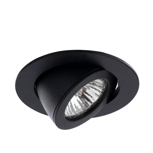 Светильник точечный ACCENTO A4009PL-1BK Arte Lamp чёрный 1 лампа, основание чёрное в стиле современный 