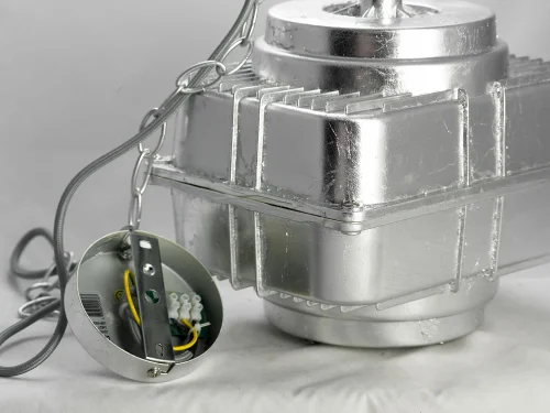 Светильник подвесной лофт Monsey GRLSP-9826 Lussole серый 1 лампа, основание серое в стиле лофт  фото 6