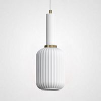 Светильник подвесной Ferm Living chinese lantern A White / White 189614-26 ImperiumLoft белый 1 лампа, основание белое в стиле современный лофт 