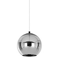 Светильник подвесной LOFT2026-C LOFT IT хром 1 лампа, основание хром в стиле современный шар