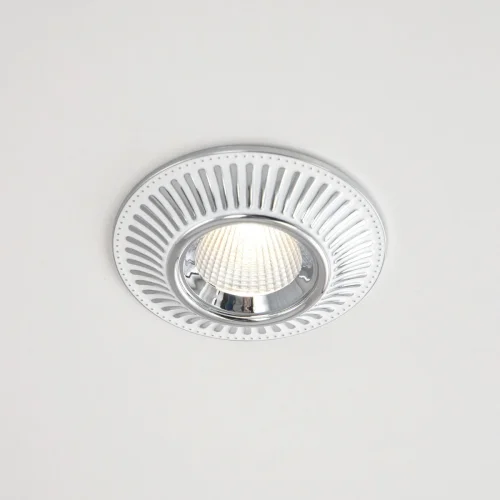 Светильник точечный LED Дзета CLD042NW1 Citilux белый 1 лампа, основание белое в стиле классический  фото 3
