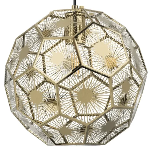Светильник подвесной Fermo 724212 Lightstar золотой 1 лампа, основание золотое в стиле современный арт-деко  фото 4