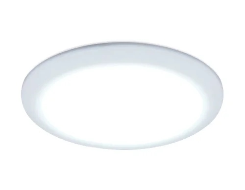 Светильник точечный LED Downlight DCR305 Ambrella light белый 1 лампа, основание белое в стиле современный хай-тек регулируемый крепеж фото 3
