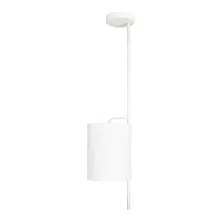 Светильник подвесной Ritz 10253P White LOFT IT белый 1 лампа, основание белое в стиле современный 