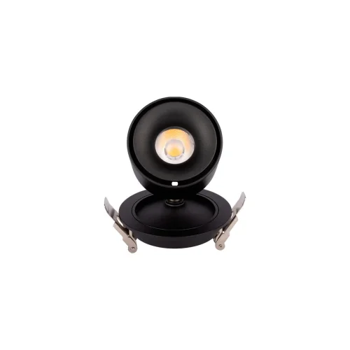 Светильник точечный LED Top 10325/A Black LOFT IT чёрный 1 лампа, основание чёрное в стиле современный хай-тек круглый фото 5