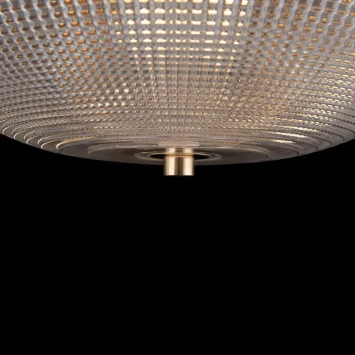 Люстра потолочная Coupe C046CL-03G Maytoni прозрачная на 3 лампы, основание золотое в стиле современный  фото 2