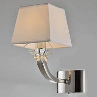 Бра 11401/A Newport белый 1 лампа, основание никель в стиле современный 