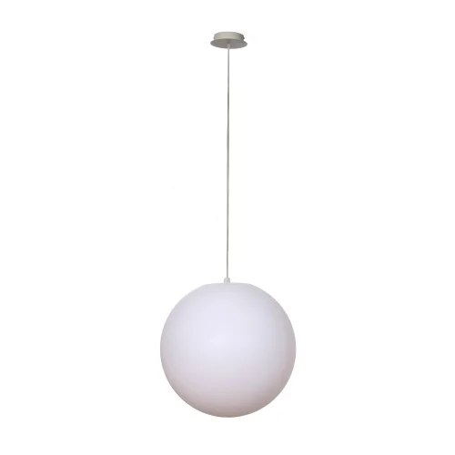 Светильник подвесной EXTERIOR 1398 Mantra белый 1 лампа, основание белое в стиле минимализм современный шар фото 2