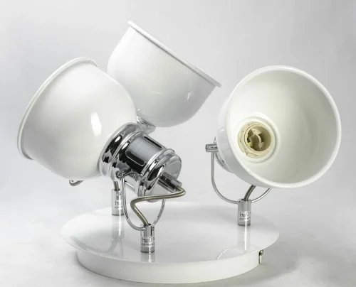 Спот с 3 лампами Carrizo GRLSP-9956 Lussole белый E14 в стиле современный  фото 2
