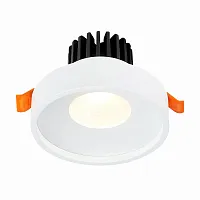Светильник точечный LED St751 ST751.548.10 ST-Luce белый 1 лампа, основание белое в стиле модерн хай-тек 